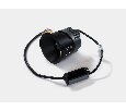 Светильник встраиваемый 12Вт 55° IP65 черный 4000К поворотный RC-D84-12-BL-NW65