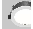 Встраиваемый светильник Technical Orb DL130-GX53-W