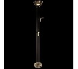 Торшер с подсветкой Arte Lamp Duetto A4329PN-2AB