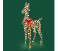 Светодиодная фигура Олененок 107см, цвет свечения теплый белый, питание от трансформатора, IP44 NEON-NIGHT