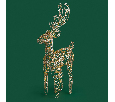 Светодиодная фигура Олень 50см, цвет свечения теплый белый, питание 3хAA (не в комплекте) NEON-NIGHT