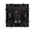 Механизм выключателя одноклавишный перекрёстный SWT-NOBE-MKX1-SFPL-GR (230V, 10A) (Arlight, -)