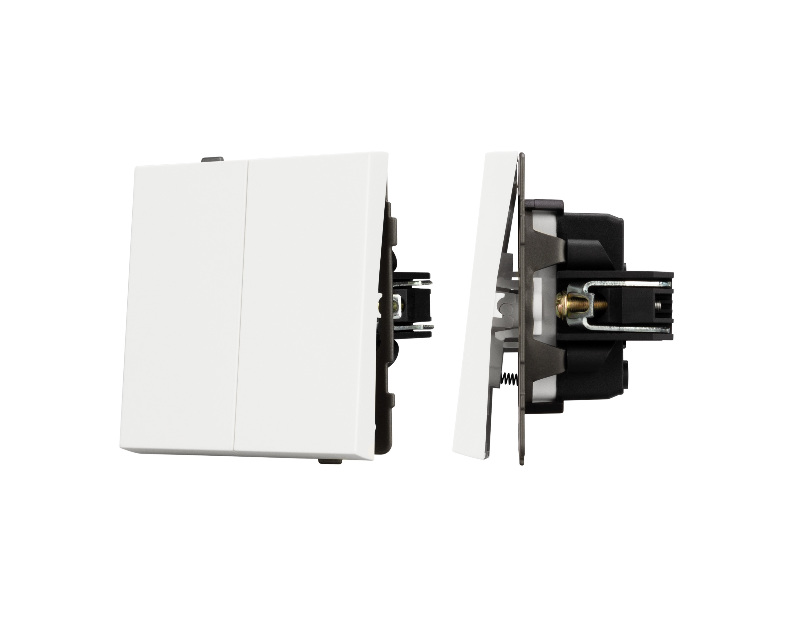 Механизм выключателя управления шторами SWT-TENDO-MKR2-SFPL-WH (230V, 10A) (Arlight, -)