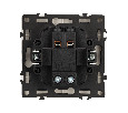 Механизм выключателя одноклавишный перекрёстный SWT-NOBE-MKX1-SFPL-WH (230V, 10A) (Arlight, -)