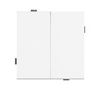 Механизм выключателя двухклавишный непроходной SWT-TENDO-MK02-PL-WH (230V, 10A) (Arlight, -)