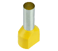 LD406-6014 Наконечник штыревой втулочный изолированный НШВИ(2) 6,0-14 (DIY упаковка 25 шт)