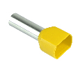 LD406-6014 Наконечник штыревой втулочный изолированный НШВИ(2) 6,0-14 (DIY упаковка 25 шт)