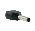 LD406-1508 Наконечник штыревой втулочный изолированный НШВИ(2) 1,5-8 (DIY упаковка 25 шт)