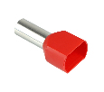 LD406-1014 Наконечник штыревой втулочный изолированный НШВИ(2) 10-14 (упаковка 100 шт)