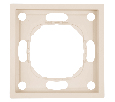 Рамка STEKKER, PFR00-5001-08 1-местная, серия Эмили, кашемир, soft touch