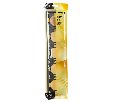 Рамка STEKKER, PFR00-5005-09 5-местная, серия Эмили, антрацит, soft touch