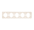 Рамка STEKKER, PFR00-5005-08 5-местная, серия Эмили, кашемир, soft touch