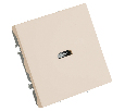 Розетка HDMI 2.0 Type A (механизм), STEKKER, серия Эмили, RST00-5118-08, кашемир, soft touch