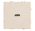 Розетка HDMI 2.0 Type A (механизм), STEKKER, серия Эмили, RST00-5118-08, кашемир, soft touch