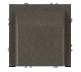 Кабельный вывод (механизм), STEKKER, серия Эмили, RST00-5119-09, антрацит, soft touch