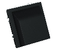 Кабельный вывод ( механизм), Stekker, серия Эмили, белый фарфор, soft-touch, RST00-5119-01