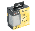 Розетка TV + компьютерная RJ-45 (механизм), STEKKER, серия Эмили, RST00-5106-09, антрацит, soft touch