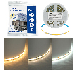 Светодиодная COB лента Feron LS530, 320SMD(2110)/м 10Вт/м 24V 5000*8*1.8мм 4000К IP20