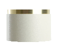 Светильник потолочный Feron Barrel DUET HL459  12W, 230V,GX53, белый + золото IP20