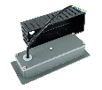 Светодиодный светильник Feron LN012-1 встраиваемый 5W 4000K, IP65, серый