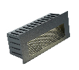 Светодиодный светильник Feron LN012-1 встраиваемый 5W 4000K, IP65, черный