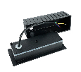 Светодиодный светильник Feron LN012-1 встраиваемый 5W 4000K, IP65, черный