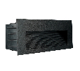 Светодиодный светильник Feron LN012-1 встраиваемый 5W 4000K, IP65, черный