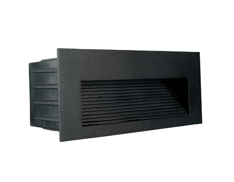 Светодиодный светильник Feron LN012-1 встраиваемый 5W 4000K, IP65, черный