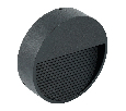 Светодиодный светильник Feron DH203-1 накладной 5W 4000K, IP65, черный