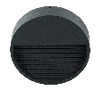 Светодиодный светильник Feron DH203-1 накладной 5W 4000K, IP65, черный