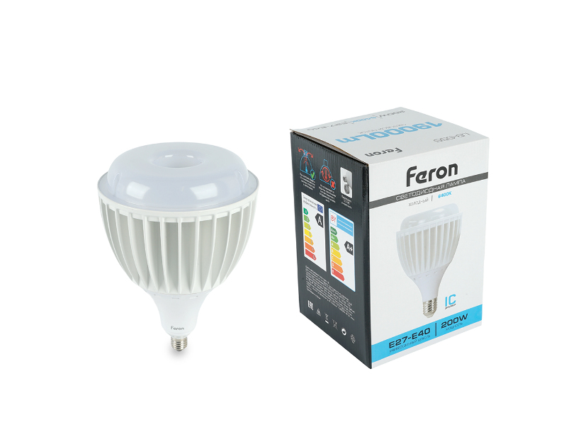 Лампа светодиодная Feron LB-655 E27-E40 200W 175-265V 6400K