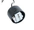 Светильник потолочный Feron ML1038 Barrel levitation на подвесе MR11 35W 230V, черный 40*250