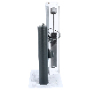 Светильник потолочный Feron ML1038 Barrel levitation на подвесе MR11 35W 230V, черный 40*250