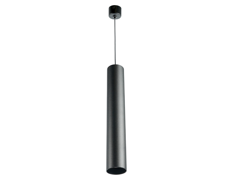 Светильник потолочный Feron ML1038 Barrel levitation на подвесе MR11 35W 230V, черный 40*250