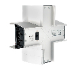 Светильник коннектор Feron AL4036X 6W 660Lm 3000К-4000К-6400K, X-образный, с ручным переключением режимов, серебро, 160*160*70мм возмож. соедин. в линию,серия RetailRay