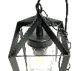 Светильник садово-парковый Feron PL775 на цепочке 40W 220-240V E27, черный
