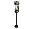 Светильник садово-парковый Feron PL786 столб 40W 220-240V E27, черный