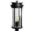 Светильник садово-парковый Feron PL786 столб 40W 220-240V E27, черный