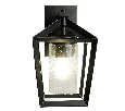 Светильник садово-парковый Feron PL771  на стену вниз 40W 220-240V E27, черный