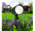Светодиодный светильник тротуарный (грунтовый) Feron SP2714 12W зеленый 85-265V IP65
