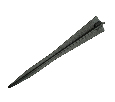 Светодиодный светильник тротуарный (грунтовый) Feron SP2714 12W зеленый 85-265V IP65