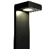 Светильник уличный светодиодный Feron DH703, 7W, AC85-265V, 4000K, черный