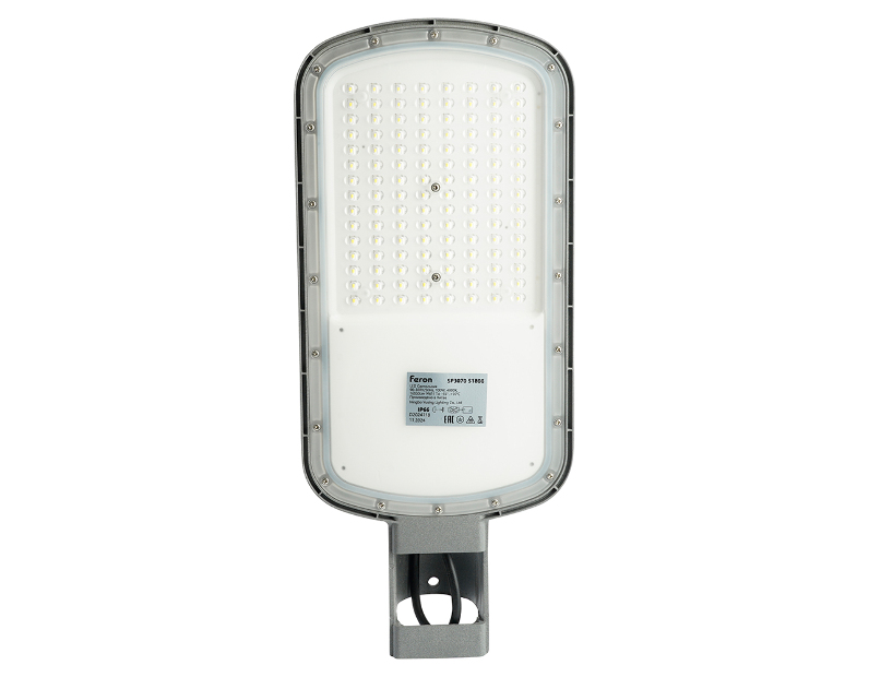 Светодиодный уличный консольный светильник Feron SP3070 100W 4000K AC90-300V, серый
