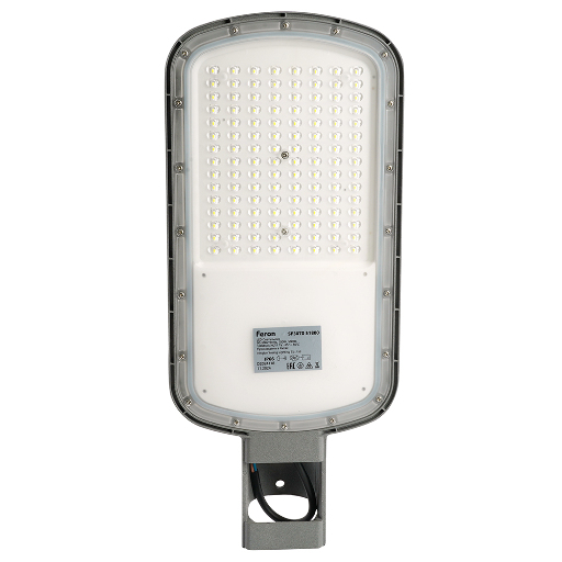 Светодиодный уличный консольный светильник Feron SP3070 100W 5000K AC90-300V, серый 51800