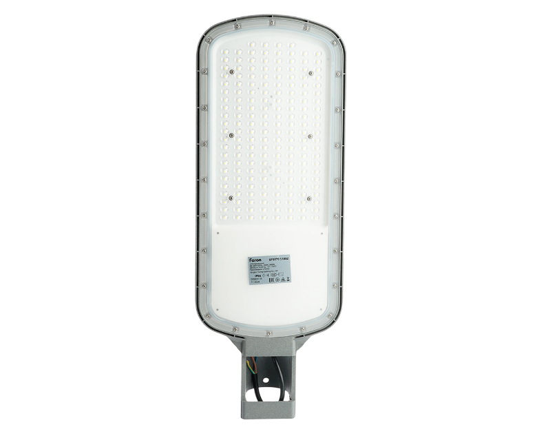 Светодиодный уличный консольный светильник Feron SP3070 150W 5000K AC90-300V, серый