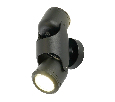 Светильник садово-парковый Feron DH1502, на стену,  GU10, 220-240V, черный