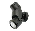Светильник садово-парковый Feron DH1502, на стену,  GU10, 220-240V, черный
