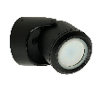 Светильник садово-парковый Feron DH1501, на стену,  GU10, 230V, черный