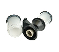 Светильник садово-парковый Feron DH1402, на стену, 2*E27 220-240V, черный