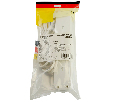 Удлинитель 4-местный с/з с выключ. STEKKER HM071-41-02 3x1мм2, 2м, 250В, 16А, 1USB+2C, 2.4A, сер Home, белый